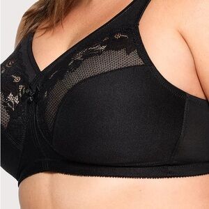 Elegant Black Lace Women's Bra